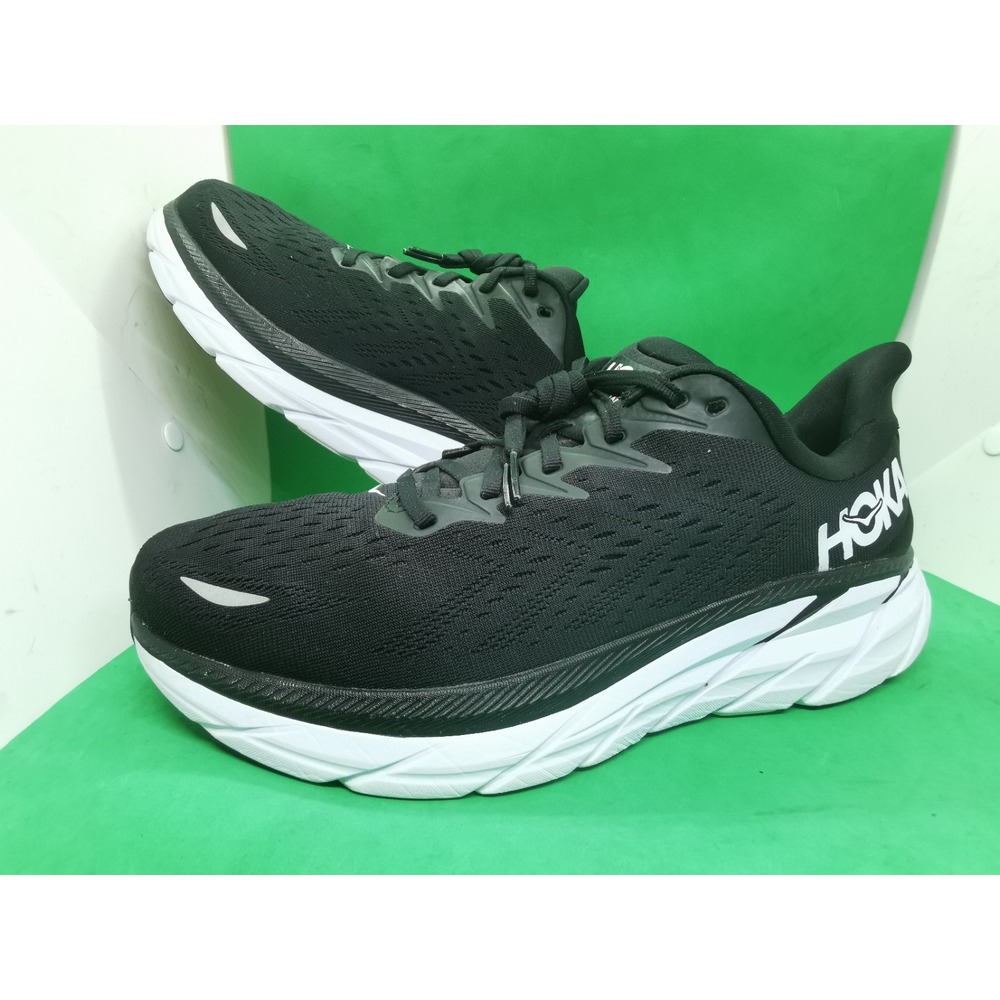 Hoka Hoka One Clifton 8 Men's Shoes Size 11 EE Extra Wide Running Sneakers Black - Picture 16 of 16